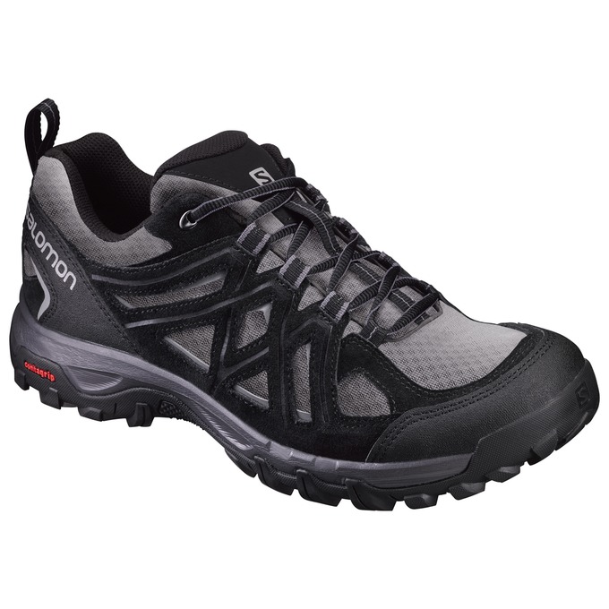 SALOMON EVASION 2 AERO Philippines - Men's Hiking Shoes - Grey/Black | 836170-GAR